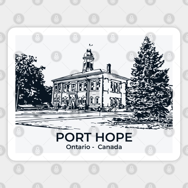 Port Hope - Ontario Magnet by Lakeric